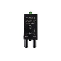 Модуль защитный диод+LED 6/24VDC SE SZM031RB