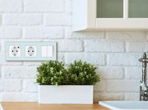 Розетка 1-м СП Inspiria 16А IP20 250В 2P+E немецк. стандарт с заряд. устройством USB тип C 1.5А 5В механизм бел. IEK 673770 фото 5