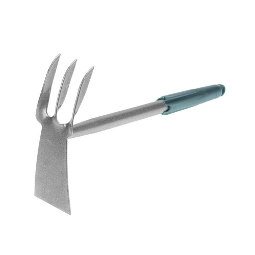 Мотыжка комбинированная 3 витых зубца с метал. ручкой ЧЕТЫРЕ СЕЗОНА 64-0016 Мотыжка комбинированная 3 витых зубца с метал. ручкой ЧЕТЫРЕ СЕЗОНА 64-0016