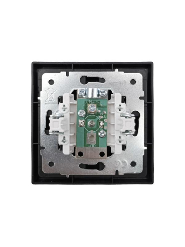 Розетка ТВ оконечная СП ZIMA IP20 черн. бархат LEZARD 704-4288-130 фото 3