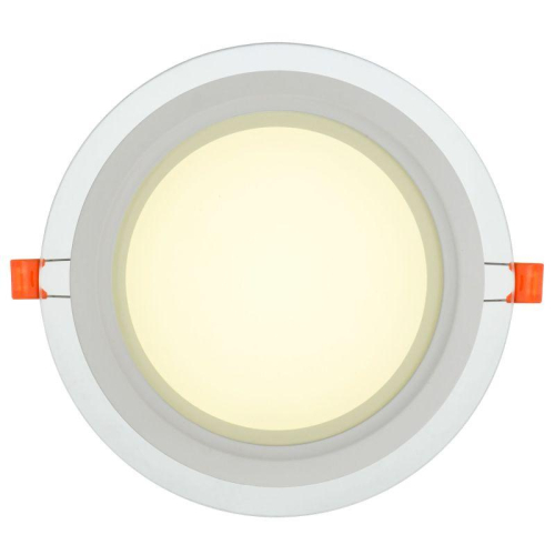 Светильник светодиодный ДВО 1622 18Вт 4000К IP20 встраив. со стекл. круг IEK LDVO0-1622-18-4000-K01 фото 3