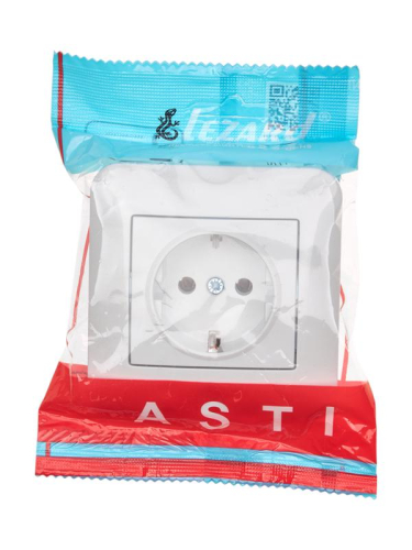 Розетка 1-м СП ASTI 16А IP20 с заземл. термопласт в сборе бел. LEZARD 7081-0202-122B фото 4 Розетка 1-м СП ASTI 16А IP20 с заземл. термопласт в сборе бел. LEZARD 7081-0202-122B фото 4