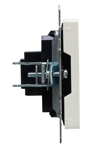 Розетка СП BRITE HDMI РHDMI-0-БрБ механизм бел. IEK BR-H10-K01 фото 3