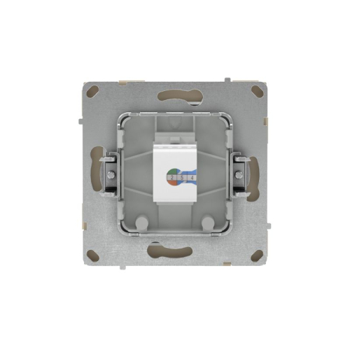 Розетка компьютерная 1-м KANT RJ45 кат.6A без шторки ванильн. марципан DKC 7015673 фото 3 Розетка компьютерная 1-м KANT RJ45 кат.6A без шторки ванильн. марципан DKC 7015673 фото 3