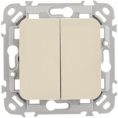 Выключатель 2-кл. СП FLITE ВС12-1-0-ФлСл 10А механизм сливочный IEK FI-V20-0-10-1-K86 фото 2 Выключатель 2-кл. СП FLITE ВС12-1-0-ФлСл 10А механизм сливочный IEK FI-V20-0-10-1-K86 фото 2