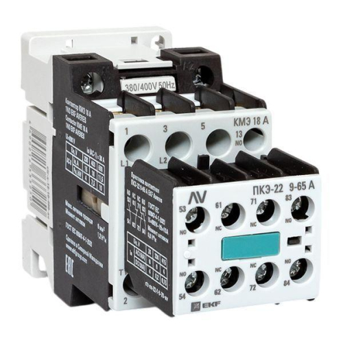Комплект КМЭ 1НО 18А кат. 400В АС 2НО+2НЗ AVERES EKF ctr-s-18-10-400-av-22 Комплект КМЭ 1НО 18А кат. 400В АС 2НО+2НЗ AVERES EKF ctr-s-18-10-400-av-22