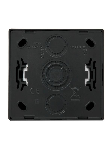 Розетка 1-м ОП LETO с заземл. ПБТ черн. бархат LEZARD 752-4200-122B фото 4