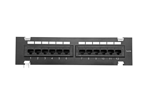 Патч-панель настенная кат.5E UTP 12 портов RJ-45 TOKOV ELECTRIC TKE-WMPP-5E-1U-12P-UTP Патч-панель настенная кат.5E UTP 12 портов RJ-45 TOKOV ELECTRIC TKE-WMPP-5E-1U-12P-UTP