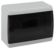 Корпус пластиковый навесной ЩРН-П-6 ЭРА COMFORT IP41 прозр. крышка бел. ЭРА Б0067468