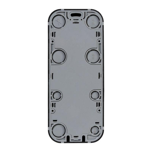 Розетка 3-м ОП Quteo 16А IP20 250В 3х2P+E с заземл. защ. шторки черн. матов. IEK 782473 фото 3