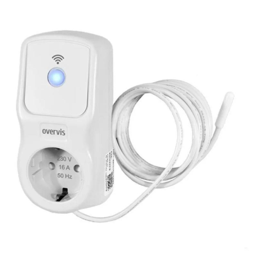 Реле напряжения ЕМ-126Т-2 многофункциональное Wi-Fi (с датчиком температуры) 16А 220В 18м в розетку НовАтек-Электро 3425680126-2 Реле напряжения ЕМ-126Т-2 многофункциональное Wi-Fi (с датчиком температуры) 16А 220В 18м в розетку НовАтек-Электро 3425680126-2