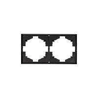 Рамка 2-м STRONG MIELE антрацит Kranz KR-78-0752-5