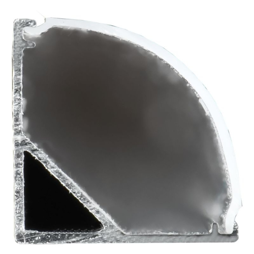 Профиль накладной угловой для светодиод. ленты 1616 L2000 комплект аксессуаров опал алюм. IEK LSADD1616-SET1-2-N3-1-12 фото 2