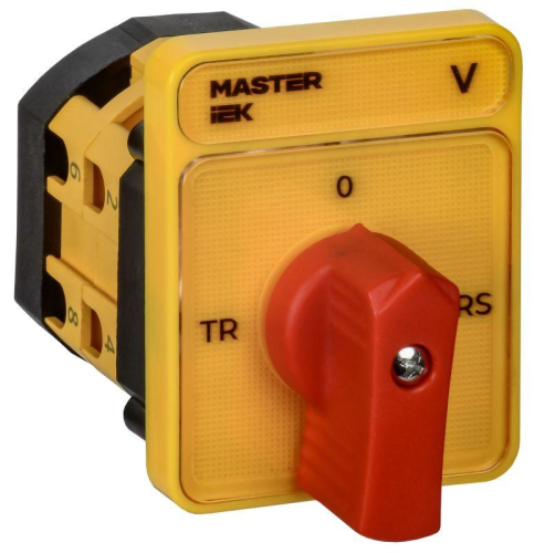 Переключатель кулачковый 10А (сх. 67) стандартная рукоятка IEK MI-CS10-010-067 Переключатель кулачковый 10А (сх. 67) стандартная рукоятка IEK MI-CS10-010-067