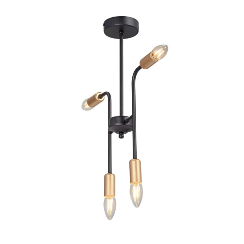 Люстра 4xE14 макс. 40Вт Vitaluce V3022-1/4PL фото 4