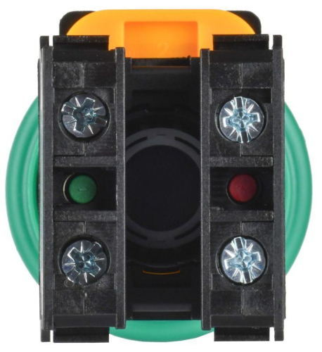 Кнопка "Грибок" d22мм 1НО+1НЗ MASTER с фиксацией зел. IEK MI-BG60-11M-3-21-K06 фото 3