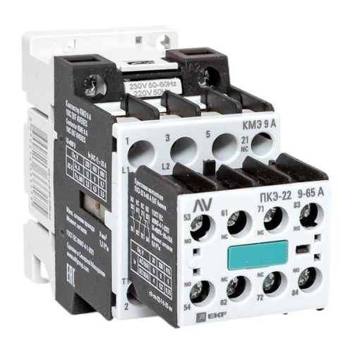 Комплект КМЭ 1НЗ 9А кат. 230В АС 2НО+2НЗ AVERES EKF ctr-s-9-01-230-av-22 Комплект КМЭ 1НЗ 9А кат. 230В АС 2НО+2НЗ AVERES EKF ctr-s-9-01-230-av-22