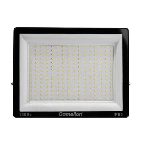 Прожектор светодиодный LFL-15003 C02 LED SMD 150Вт IP65 6500К 15000лм 230В 300х252х34 черн. Camelion 16329 фото 4 Прожектор светодиодный LFL-15003 C02 LED SMD 150Вт IP65 6500К 15000лм 230В 300х252х34 черн. Camelion 16329 фото 4