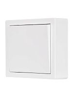 Выключатель 1-кл. ОП LETO бел. LEZARD 752-0200-100