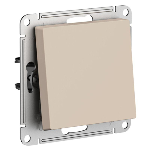 Выключатель AtlasDesign (сх. 1) 10AX с самовозвратом механизм песочн. SE ATN001215 Выключатель AtlasDesign (сх. 1) 10AX с самовозвратом механизм песочн. SE ATN001215