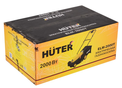 Газонокосилка электрическая ELM-2000T HUTER 70/4/8 фото 2
