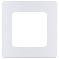 Рамка 1-м СП Inspiria IP20 жемчуж. IEK 673936
