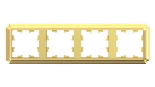 Рамка 4-м AtlasDesign Antique универс. зол. SE ATN101604 Рамка 4-м AtlasDesign Antique универс. зол. SE ATN101604