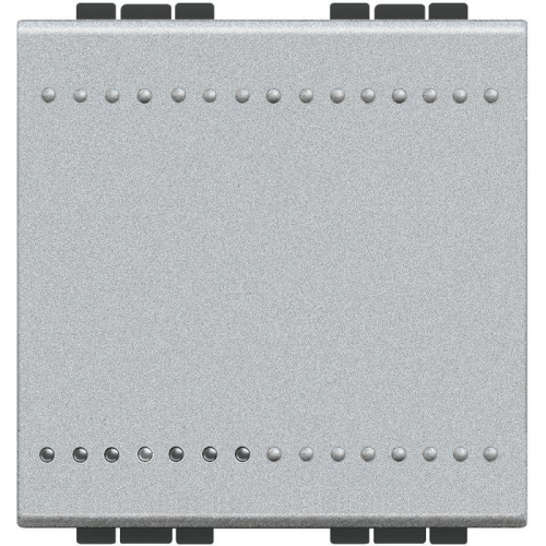 Выключатель 1-кл. 2мод. СП LivingLight 16А IP20 винтов. клеммы алюм. Leg BTC NT4001M2N