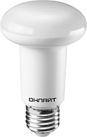 Лампа светодиодная 61 143 OLL-R63-8-230-6.5K-E27 8Вт 6500К холод. бел. E27 800лм 176-264В ОНЛАЙТ 61143