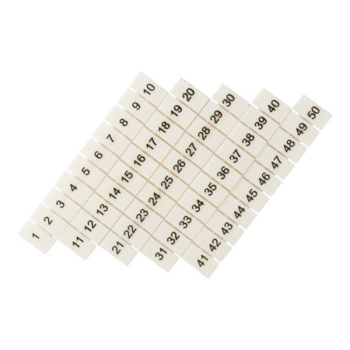 Маркеры для UT/ST/Push-in 6 с нумерацией 1-50 (уп.100шт) EKF zb-st-6-1-50 Маркеры для UT/ST/Push-in 6 с нумерацией 1-50 (уп.100шт) EKF zb-st-6-1-50