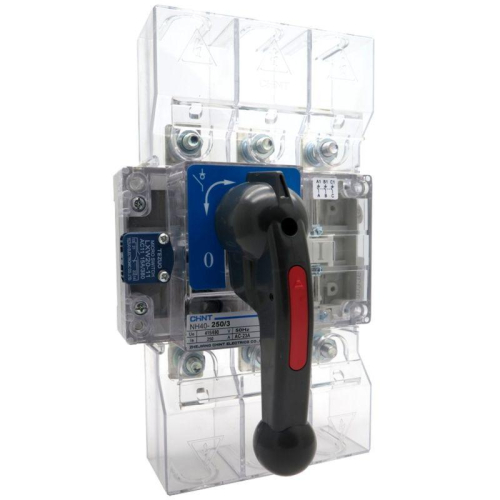 Выключатель-разъединитель 3п 40А вынос. рукоятка управ. NH40-40/3W CHINT 393475 Выключатель-разъединитель 3п 40А вынос. рукоятка управ. NH40-40/3W CHINT 393475