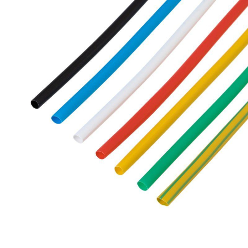 Набор трубок термоусадочных №11 ТУТ нг 2.0/1.0мм 7 цветов (уп.21шт по 10см) Rexant 29-0111