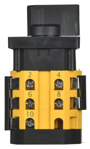 Переключатель кулачковый 10А (сх. 84) стандартная рукоятка IEK MI-CS10-010-084 фото 4