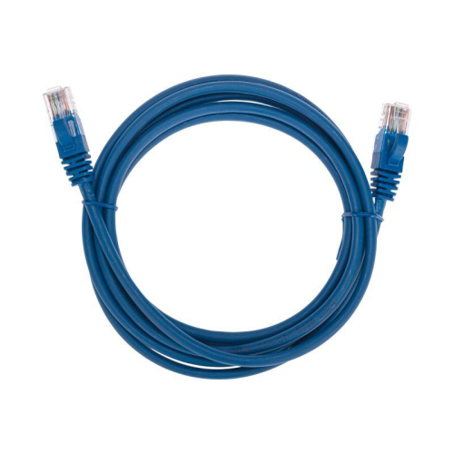 Патч-корд U/UTP CAT 5e RJ45-RJ45 26AWG LSZH син. 2м Rexant 02-0104-2 Патч-корд U/UTP CAT 5e RJ45-RJ45 26AWG LSZH син. 2м Rexant 02-0104-2