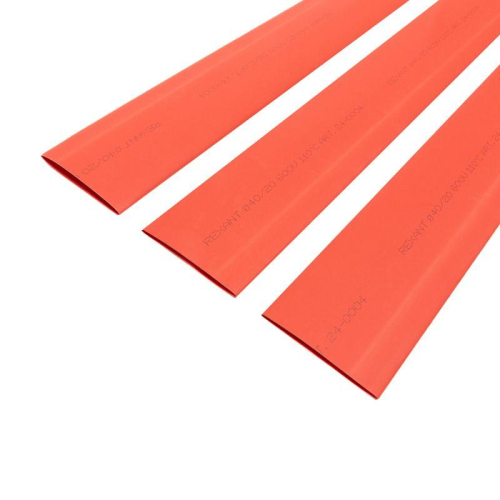 Трубка термоусадочная ТУТ нг 40.0/20.0 красн. 1м Rexant 24-0004 фото 3