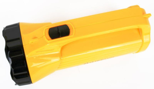 Фонарь аккумуляторный LED3819CSM 9LED + 12SMD 2 режима аккум. SLA 220В желт. Ultraflash 12860 фото 6