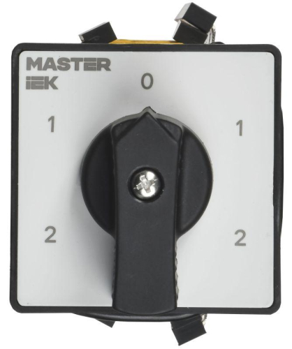 Переключатель кулачковый 10А (сх. 23) стандартная рукоятка IEK MI-CS10-010-023 фото 2 Переключатель кулачковый 10А (сх. 23) стандартная рукоятка IEK MI-CS10-010-023 фото 2