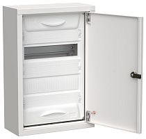 Корпус ЩРн-24 (1х24) TITAN 5 460х310х140 IP31 метал. бел. IEK TI5-50-N-024-31