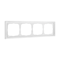Рамка 4-м ArtGallery Pure органич. стекло бел. SE GAL320104