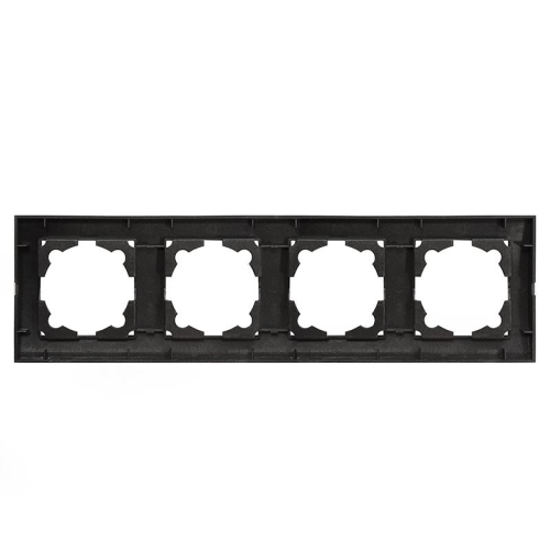 Рамка 4-м Бриллиант горизонт. графит Universal 7947502-Gr фото 3