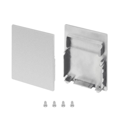 Заглушка SL-LINE-4050-3L-LOW глухая пластик (комплект) Arlight 044674