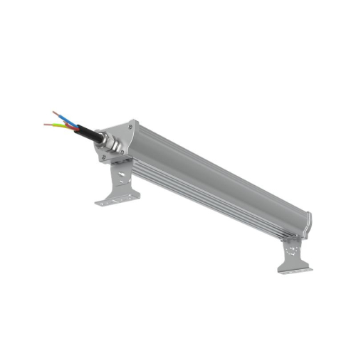 Светильник светодиодный ДСП WP 24 C 60W W 840 L600 SI CL 680х100х85мм 60Вт 4000К IP66 пылевлагозащ. Русский Свет 27072423909 фото 2