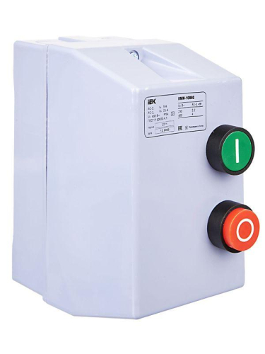Контактор КМИ-10960 9А 380В/АС3 IP54 KARAT IEK KKM16-009-380-00 фото 2