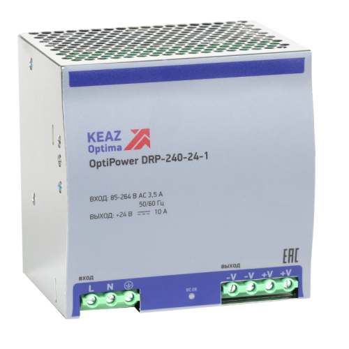 Блок питания OptiPower DRP-240-24-1 КЭАЗ 284549