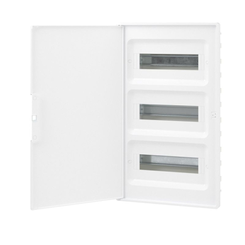 Щиток встраиваемый FRAME 36мод. с бел. дверцей с 4 шинами PEN (2шт на 8 отверст. и 2шт на 10 отверст.) бел. DKC F36B1WW фото 3 Щиток встраиваемый FRAME 36мод. с бел. дверцей с 4 шинами PEN (2шт на 8 отверст. и 2шт на 10 отверст.) бел. DKC F36B1WW фото 3