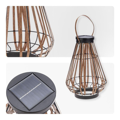 Светильник садовый Тростник 35.5см 3000К встроен. аккумулятор солнечная панель коллекция Бали Rexant 602-2410 фото 4 Светильник садовый Тростник 35.5см 3000К встроен. аккумулятор солнечная панель коллекция Бали Rexant 602-2410 фото 4