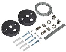 Комплект для подвесного монтажа для свет. LED лин. черн. IEK LT-LDCKD-KPM-K47 Комплект для подвесного монтажа для свет. LED лин. черн. IEK LT-LDCKD-KPM-K47