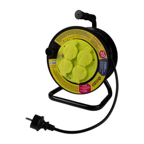 Удлинитель на катушке 4х20м с заземл. IP44 CRW-04-2000 ФАZА 5063839 фото 7