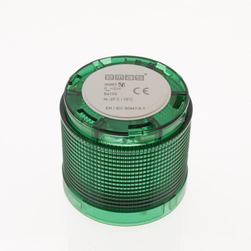 Модуль сигнальный для колонны 70мм зел. EMAS IKM7Y Модуль сигнальный для колонны 70мм зел. EMAS IKM7Y