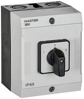 Переключатель кулачковый 16А (сх. 53) в боксе стандартная рукоятка IEK MI-CS20-016-053